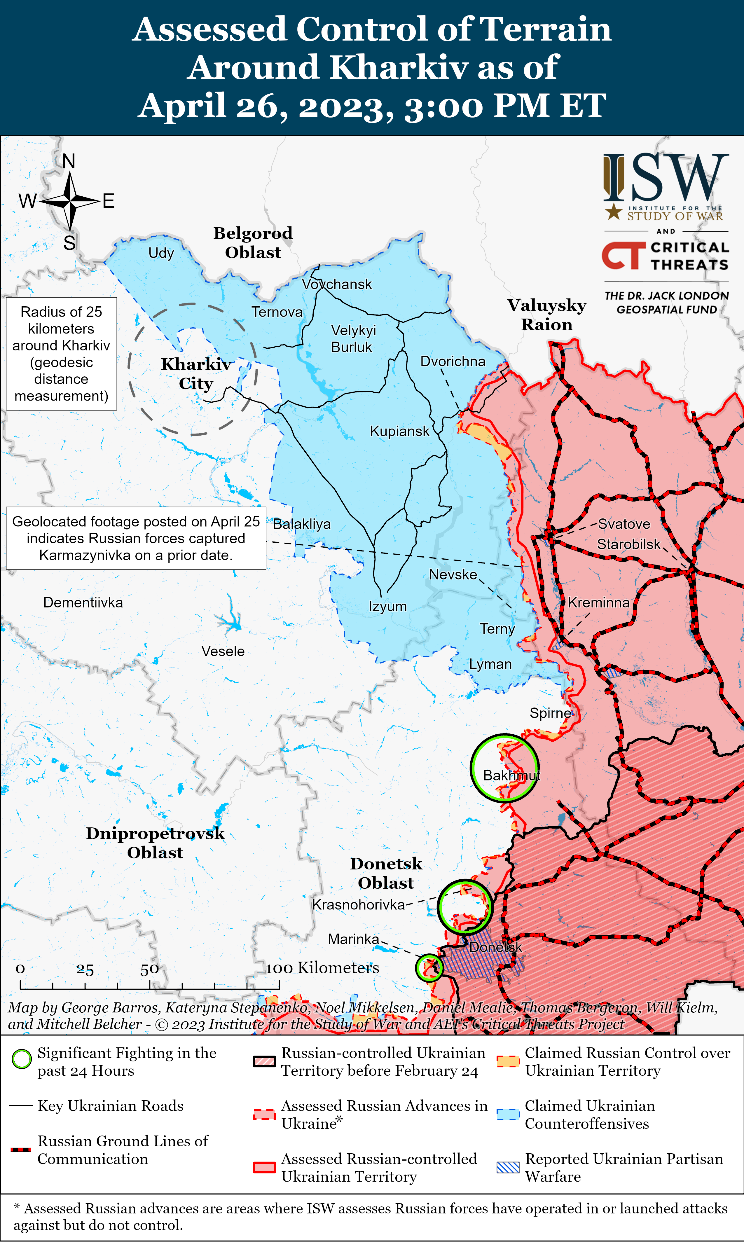 Російські військові готуються до контрнаступу ЗСУ в Крим: карти боїв ISW