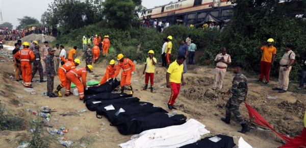 
Залізнична катастрофа в Індії: 275 людей загинули через помилку в системі управління 