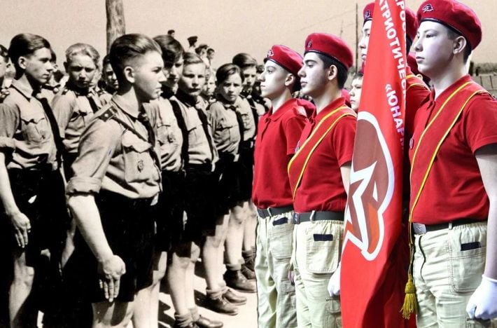 Гитлерюгенд по-русски: оккупанты отправили мелитопольских детей на фашистский зомби-форум