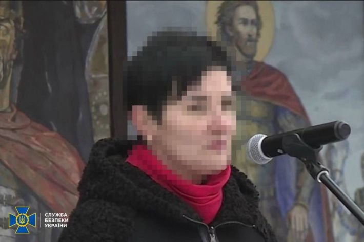 СБУ сообщила о подозрении предательнице, которая помогает  стране-агрессору поддерживать оккупационный режим в Каменка-Днепровском районе