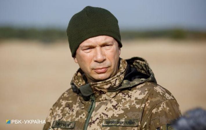 Сырский показал продвижение ВСУ на флангах под Бахмутом