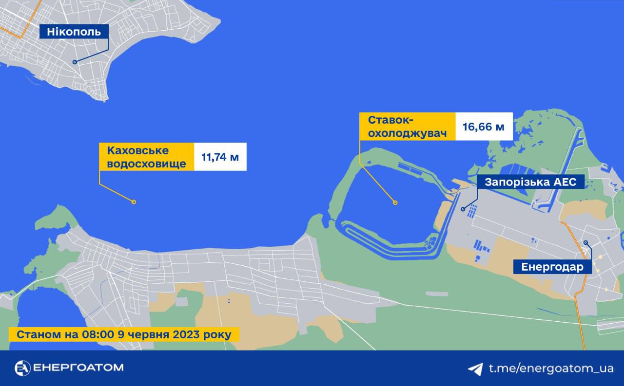 Вода йде на спад. Всі подробиці про наслідки підриву Каховської ГЕС на 9 червня
