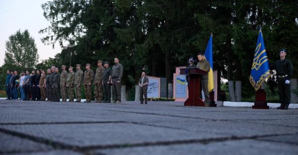 Зеленський у Львові оголосив про призначення Героя України Півненка новим керівником Нацгвардії