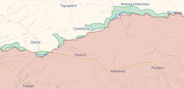 
Генштаб: Сили оборони відбилися на шести напрямках і наступають на двох – карта 