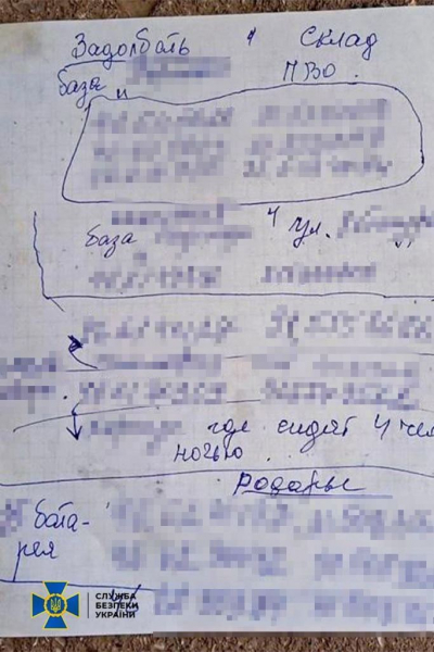 
РФ готувала повітряний удар під час візиту Зеленського на південь. СБУ затримала навідницю: фото 