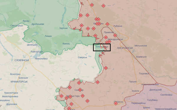 
Росія намагалась повернути втрачене біля Урожайного, наступала на шістьох напрямках – мапа 