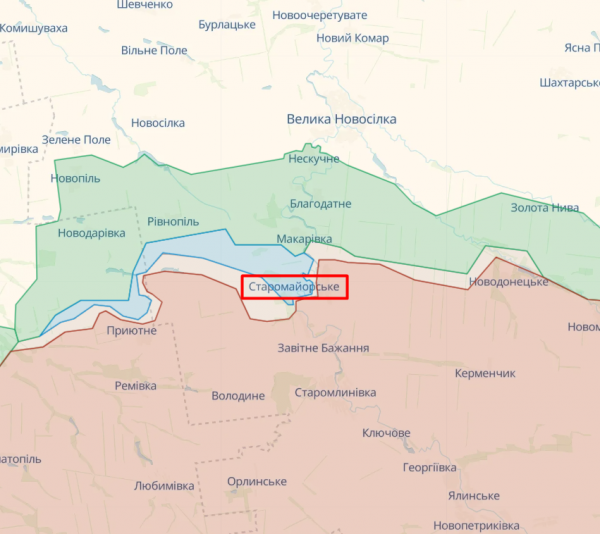
Генштаб: ЗСУ відбили атаки росіян під Куп'янськом, Старомайорським та Роботиним – мапа 