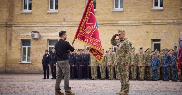 Захід президента до Дня захисників пройшов у Київській фортеці за участі Борреля