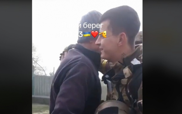 З'явилося відео з визволеного селища на Херсонщині