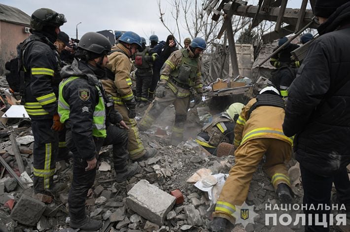 Полиция задокументировала последствия российского террора в Запорожье