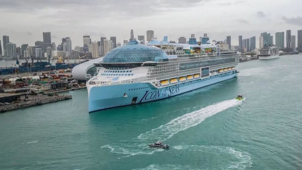 Икона морей: крупнейший в мире круизный лайнер стартует из Майами