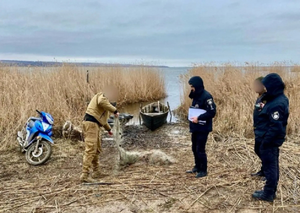 Незаконно наловили риби на півмільйона гривень