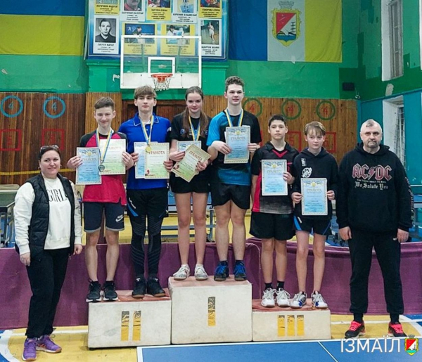 Ізмаїл приймав чемпіонат Одеської області з настільного тенісу (відео)