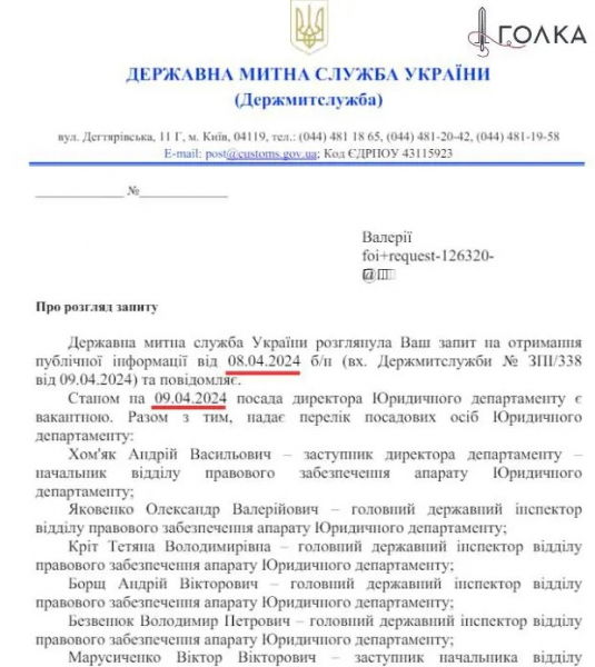 Соратницю Табачника призначили на керівну посаду на митниці – фото
