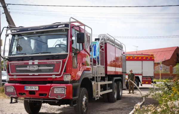 У Нерубайському сталася пожежа в одноповерховій будівлі магазину