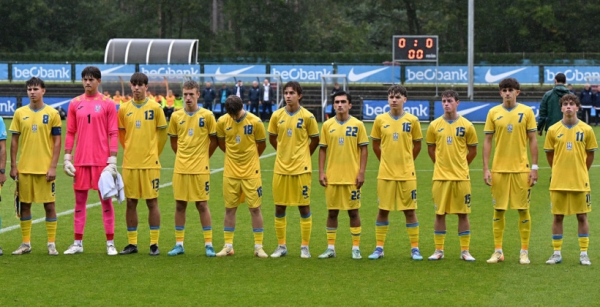 Збірна України U-17 програла Бельгії, але все одно пробилася до другого раунду відбору на Євро-2025