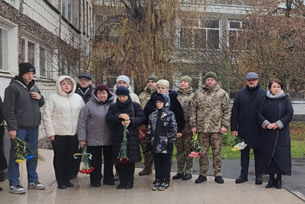 В Ізмаїлі відкрили меморіальну дошку, присвячену загиблому герою Євгену Кльовану