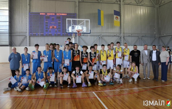 В Ізмаїлі зіграли фінали Третьої юнацької Бесарабської баскетбольної ліги