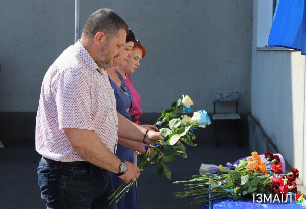 В Ізмаїлі відкрили меморіальну дошку в пам'ять про ізмаїльського захисника Геннадія Степанова