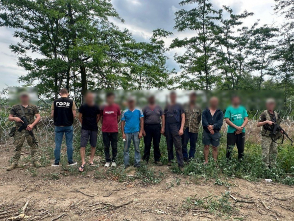 Вісьмох жителів міста Ізмаїл затримали за спробу незаконно перетнути кордон