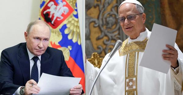 Папа Римський поговорив з Путіним, закликавши його «зробити жест, що сприятиме миру»