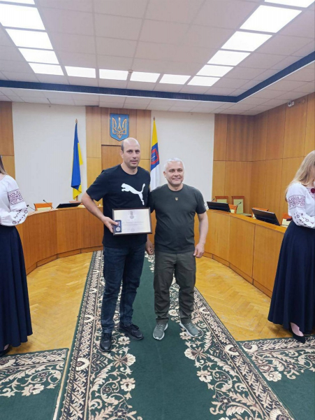 Ізмаїльський слюсар отримав відзнаку Президента «За оборону України»