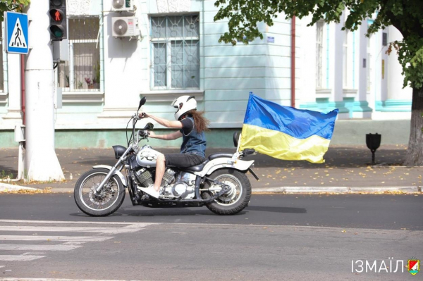 До Дня Незалежності в Ізмаїлі відбувся мотопробіг