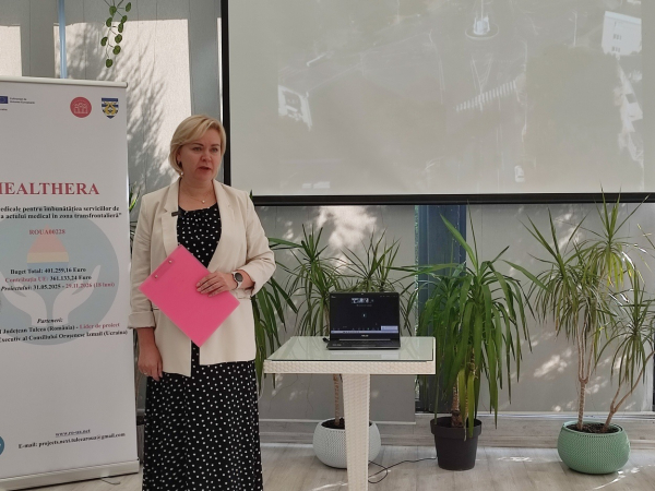 Ізмаїл на стартовій конференції презентував міжнародний проект HEALTHERA громадськості