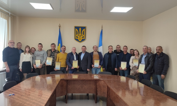 В Ізмаїлі нагородили найкращих водіїв та дорожників