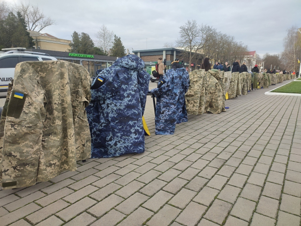 В Ізмаїлі пройшла наймасштабніша в Україні акція на підтримку родин безвісти зниклих і полонених