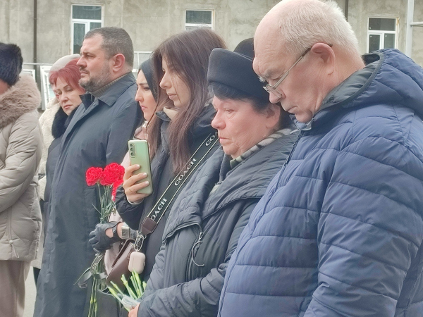 В Ізмаїлі відкрили меморіальну дошку, присвячену герою-захиснику Максиму Горбаченку