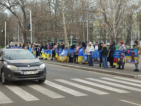 В Ізмаїлі пройшла наймасштабніша в Україні акція на підтримку родин безвісти зниклих і полонених