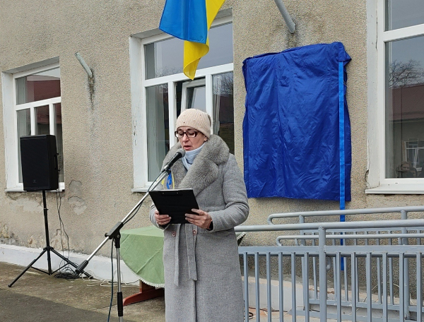 В Ізмаїлі відкрили меморіальну дошку, присвячену герою-захиснику Максиму Горбаченку