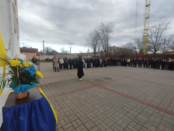 В Ізмаїлі відкрили меморіальну дошку полеглому герою Сергію Полтавському