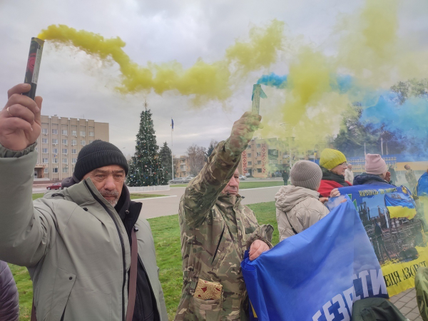 В Ізмаїлі пройшла наймасштабніша в Україні акція на підтримку родин безвісти зниклих і полонених