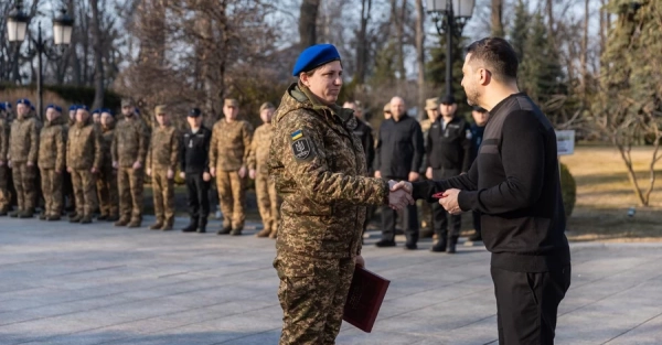 Вперше в історії жінка-нацгвардійка отримала звання Героя України
