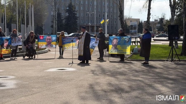 Боротьба за кожного триває: в Ізмаїлі пройшла мирна акція на тлі чергового обміну полоненими