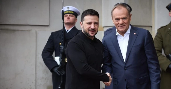 Зеленський під час зустрічі з Туском порушив питання безпеки українців у Польщі