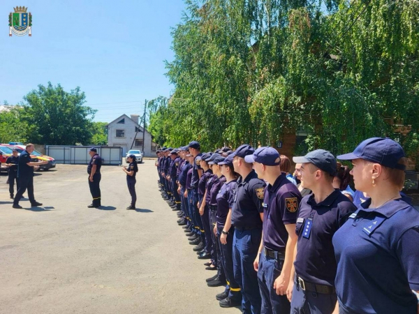 В Ізмаїлі відзначили рятувальників пожежно-рятувальної частини