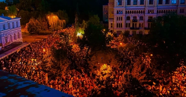 Ініціатори протесту чекають на рішення президента до п'ятниці — потім “безстрокова акція”